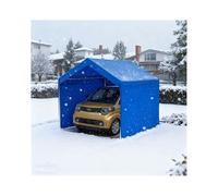 Abri De Voiture Toutes Saisons avec Structure Métallique Robuste pour Le Stationnement De Voitures, Camping-Cars, SUV, Camions Et Tracteurs(Blue,9.8x9.8x6.5ft)