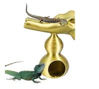 Abri d'habitat d'araignées - Grotte imprimée en 3D, accessoires magnétiques pour bac d'escalade, décoration d'enrichissement décoratif, cachette légère pour reptiles | Mise à niveau du boîtier pour