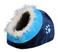 Abri Douillet Minou, 35 × 26 × 41 Cm, Rose/Gris - Mon Animalerie Gris G