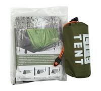 Abri D'urgence De Survie - Tente De Sauvetage Portable, Équipement D'extérieur En Cas De Catastrophe | Abri De Camping D'urgence Triangulaire Coupe-vent Léger Avec Housse De Couchage Avec Signal De Si