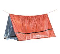 Abri D'urgence Pour 2 Personnes, Couverture Thermique Étanche, Kit De Survie, Sac De Couchage Sos, Tube De Survie, Tente D'urgence Avec Sifflet