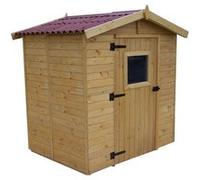 Abri en panneaux 2.46 m² avec plancher ed1616.01