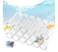 Abri en pour petites crevettes, tube en acrylique transparent pour l'élevage de crevettes d'aquarium - Nid de crevettes en , abri pour aquarium, nichoir pour poissons