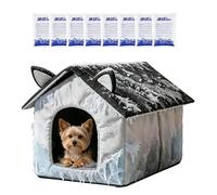 Abri extérieur pour | Cave de Refroidissement Pliable isolée par pap | Abri imperméable en tissu Oxford doublé de d'aluminium comprenant huit blocs de glace amovibles pour le refroidissemen