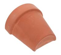 Abri Extérieur pour Crapauds, Maison en Argile 7,87 Pouces | Entrée Basse en Arche, Texture Brute et Base Stable, pour Massifs et Graviers, Couleur Marron