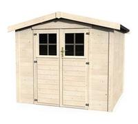 Abri Jardin Bois "Mareuil" - 4.99 M² - 2.30 X 2.17 X 2.12 M - 28 Mm