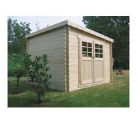 Abri De Jardin Brest En Bois De Sapin Certifié 298x298x198cm Marron