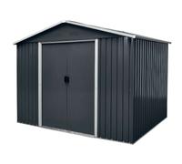 Abri jardin métal 7,8m2 2,81 x 2,79 x H1,99m