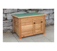 Kerbl Abri pour canards et oies Duck Town NC G – 93x73x67 cm, toit bitumé, bac métallique amovible
