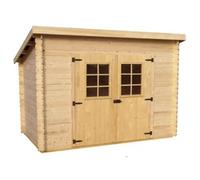 Habrita Abri de Jardin Bois 20 mm Monopente (198x314x200cm) - CH 3019.02 N