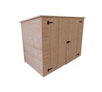 Habrita - Abri mural ED 2012.01 - Bois massif - 2,37 m²