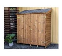Abri mural multiusages 1.34 m2 brun doré Habrita the 1708.01 Brun G