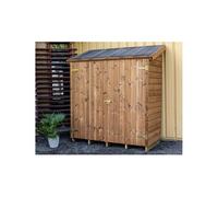 Abri mural multiusages 1.34 m2 brun doré Habrita the 1708.01 Brun G