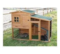 Abri petits animaux Kerbl Fortuna Marron 160x80x117 cm