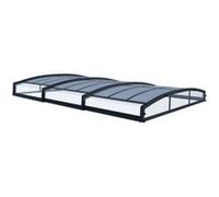 Canopia Abri de piscine Majorca en aluminium et polycarbonate - 6,7 x 4,5 m - 707178