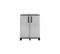 Abri Poubelles de Tri Sélectif 3 Sacs Recyclage Gestion des Déchets - Intérieur Extérieur 68 x 37 x 90 cm Art Plast