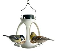 Abri pour avec lumière solaire | Décoration d'extérieur avec lampe solaire, pour alimentation sauvage - pour balcon, jardin, attira Cince, moineaux, feuillets,