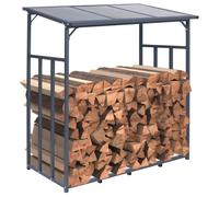 Abri pour Bois de chauffage Ruston en Aluminium , M