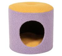 Abri pour chat Coockoo Happy House Violet 35x35x35 cm