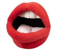 Abri pour chat Coockoo Meow Mouth Rouge 36x42x36 cm