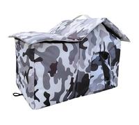 Abri pour chat - Coupe-vent et chaud ainsi que résistant aux morsures - Maison pour chat pour animaux de compagnie en hiver, convient pour le salon, la terrasse, le balcon, le jardin, le parc, le