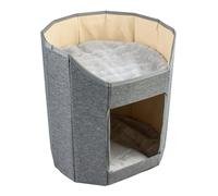 Abri pour chat Duvoplus Greta Gris 36x36x39 cm