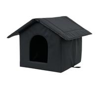 Abri pour Chat Extérieur | Abri pour Chat Étanche Et Clos | Panier pour Été Hiver Jardin Balcon Intérieur Patio Cour Cour Chambre