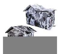 Abri pour Chat Extérieur - Imperméable ChauRésistant Au Vent,Tente et Maison 'Extérieur pour Chaton et Animaux,pour Zone Résientielle Terrasse Balcon Jarin Parc Garage Grange Coin e Rue