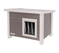 Abri pour chat Kerbl Eco Eli Gris 57x45x43 cm