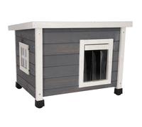 Abri pour chat Kerbl Rustica Gris 57x45x43 cm