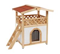 Abri pour chat Kerbl Tyrol Alpin Jaune 88x57x77 cm