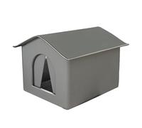 Abri pour Chat Sauvage 33X33X33cm Maison D'extérieur pour Chat Lit d'hiver Pliable pour Animaux De Compagnie Abri Imperméable pour Chien Tente Tente SuréLevée Et Fermée pour Animaux De Compagnie