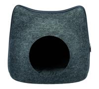 Trixie – Abri douillet pour chat – Anthracite – 38 × 35 × 37 cm