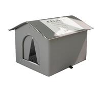 Abri pour chats par temps froid - Avec tissu et couche thermique pour protéger les animaux errants