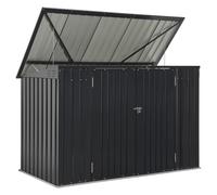 Abri pour conteneurs à déchets Namur 1,9 m². Anthracite