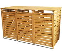 Abri pour poubelles Habillage pour poubelles 3 tonnes Abri pour poubelles en bois