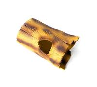 Abri pour reptiles - Trou d'arbre pour dragons barbus et tortues - Cachette d'escalade en résine - Habitats naturels - Décoration pour reptiles