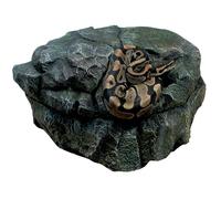 Abri pour reptiles Zoomed Shelter Noir TU