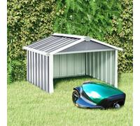 vidaXL Abri pour robot de jardin 92x97x63 cm Acier galvanisé Gris