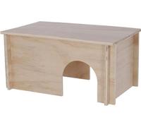 Abri pour rongeurs - Beige - Toit amovible - Montage simple - Pour hamster - KERBL