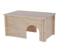 Abri pour rongeurs - Beige - Toit amovible - Montage simple - Pour hamster - KERBL