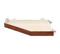 Abri pour rongeurs et plateforme, bois d'écorce Trixie Marron TU