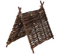 Abri pour rongeurs Kerbl Tipi Nature Marron 37x27 cm