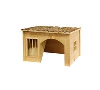 Abri pour rongeurs nature râtelier Kerbl Beige 54x41x30 cm