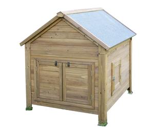 Abri pour rongeurs/poules Kerbl Beige 105x100x108 cm