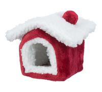 Abri pour rongeurs Trixie Xmas Rouge 15x12x15 cm