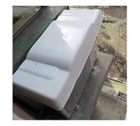 Abri pour Unité Extérieure De Climatiseur « Mini-Split » Protection Extérieure Contre La Pluie Et La Neige pour Pompe À Chaleur/Condenseur Toit en PVC avec 2 Câbles en Acier(110x46x15 cm)