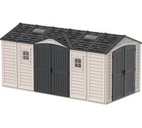 Abri de Jardin PVC DarkGrey APEX 11,02 m² DURAMAX
