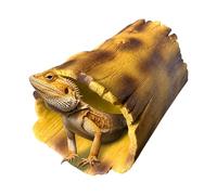 Abri Reptile | Caverne Dragon Barbu Texture Arbre Terrarium - Aménagement Escalade Zone Bain Accessoires Aquarium Crevettes Caméléons Araignées Dragon Barbu