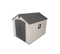 Abri 7,50 m² en résine imitation bardage - LIFETIME